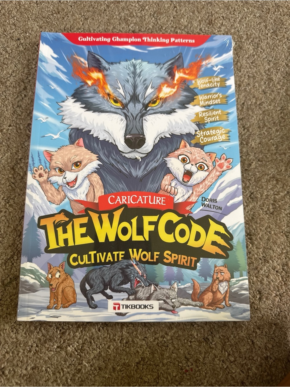 Blue Wolf-Themed Kids Costume by